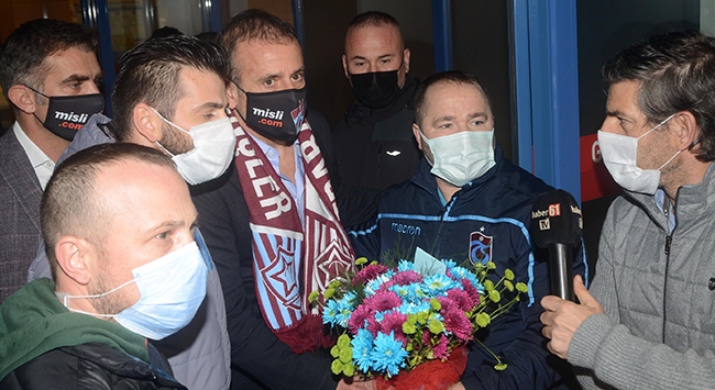 Abdullah Avcı Trabzon’da coşkuyla karşılandı