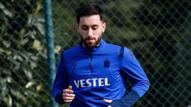 Yunus Mallı Trabzonspor ile ilk antrenmanına çıktı