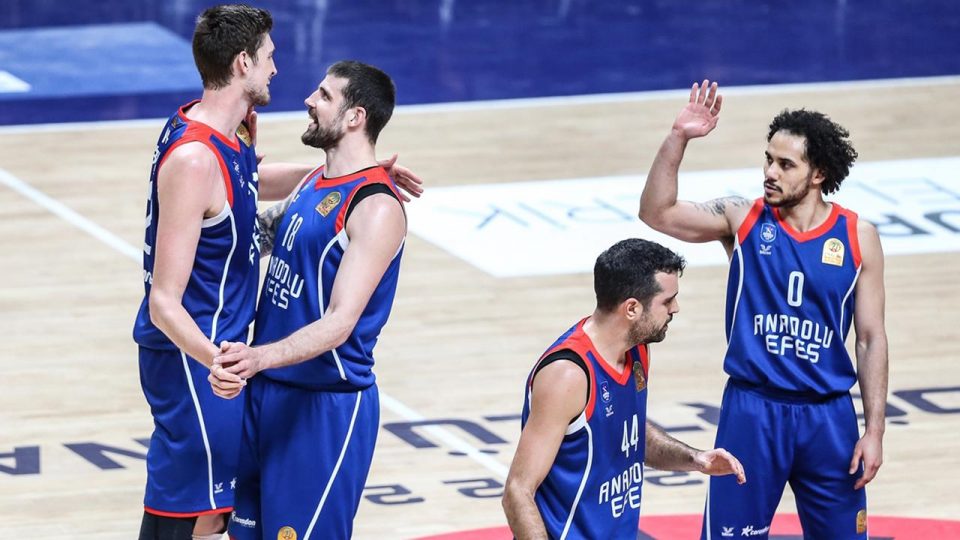 Anadolu Efes Avrupa’da 752. randevuda