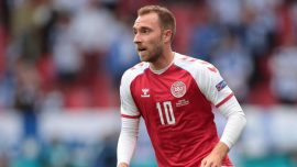 Eriksen kalp krizi geçirdiği sahada gol attı