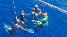 Serbest Dalış Outdoor Türkiye Şampiyonası Antalya'da başladı