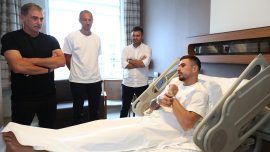 Stefan Kuntz'tan Dorukhan Toköz'e ziyaret