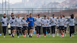 Trabzonspor'da Ümraniyespor maçı hazırlıkları başladı
