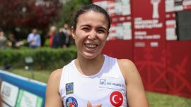 Milli pentatloncu İlke Özyüksel Dünya Şampiyonası'nda yarı finale yükseldi