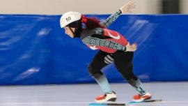 Sürat pateni sporcusu Derya Karadağ olimpiyatları hedefliyor